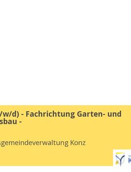 Gärtner (m/w/d) - Fachrichtung Garten- und Landschaftsbau - - Konz