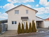 Junges modernes Haus in ruhiger Lage, große Garage, Carport, Garten, Bhf. Strecke Stuttgart21 - Ulm - Merklingen