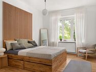 Moderne und komplett möblierte 3-Zimmer-Wohnung in Neukölln mit Arbeitsbereich - Berlin