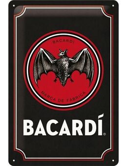 Schönes Bacardi Blechschild Bar Kneipe Nostalgic 20x30 cm - München