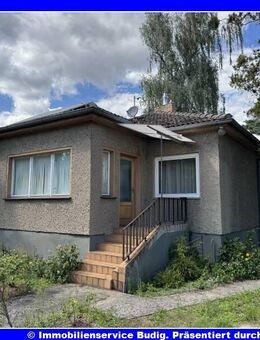 Grundsolides, kurzfristig zu beziehendes Einfamilienhaus - Petershagen (Eggersdorf)