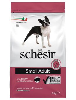 Schesir Dog Small Adult mit Schinken - 2 kg