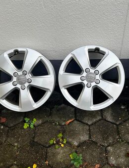 4 Audi Aluminium-Gussräder im 5-Arm-Design, Größe: 6J x 17 - Bochum