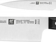 Zwilling Messer-Set Gourmet (Set, 2-tlg., 1 Spick & Garniermesser 10 cm, 1 Santokumesser 18 cm), Made in Germany, FRIODUR eisgehärtete Klingen, Sonderschmelze
