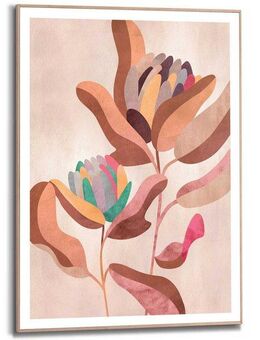 Reinders! Bild mit Rahmen Earth Flowers