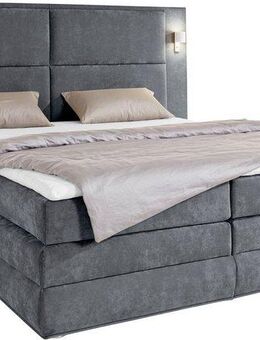 COLLECTION AB Boxspringbett Copenhagen, inklusive Bettkasten, Topper, wahlweise mit LED-Beleuchtung