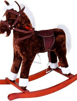 Knorrtoys® Schaukelpferd Brauny