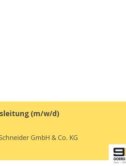 Produktionsleitung (m/w/d) - Boden