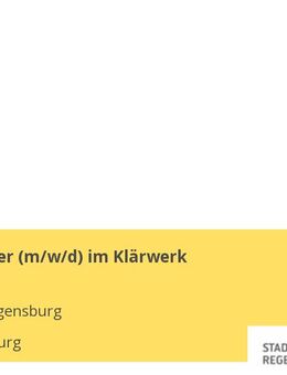 Informatiker (m/w/d) im Klärwerk - Regensburg