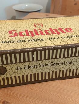 Schlichte Steinhäger Originalkarton, 1950/60er Jahre, für Sammler - Schwabach