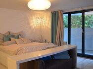 Ideal für Singles - 1-Zimmer Souterrain-Wohnung mit Terrasse! - Groß Zimmern