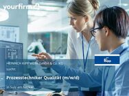 Prozesstechniker Qualität (m/w/d) - Sulz (Neckar)