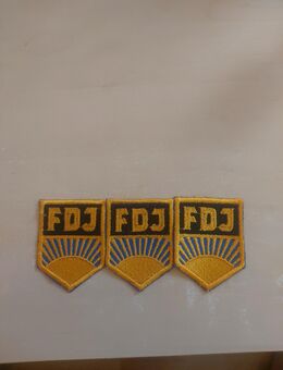 3 FDJ Aufnäher - Parchim