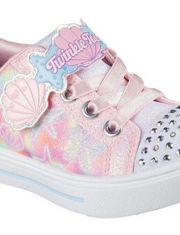 Skechers TWINKLE SPARKS LIGHTS Lauflernschuh, Sneaker,Blink,-Klettschuh mit Glitzer, Größenschablone zum Download