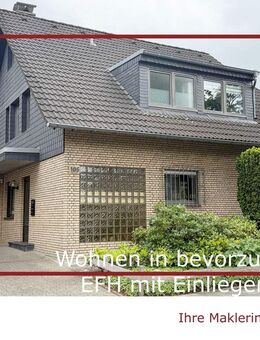 Charmantes Einfamilienhaus mit Einliegerwohnung & Doppelgarage in begehrter Lage von Langenfeld-Richrath - Langenfeld (Rheinland)