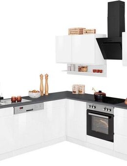 KOCHSTATION Winkelküche KS-Virginia, Stellbreite 220/220 cm, wahlweise mit E-Geräten