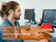 Leiter Privatkunden Heilbronn-Ost (w/m/d) - Heilbronn