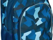 neoxx Schulrucksack Fly, Camo Nation, aus recycelten PET-Flaschen