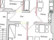 tolle 3 Raum Wohnung mit Balkon im Erdgeschoss - Erfurt