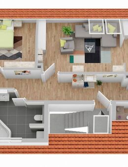 3 Zi. Dachgeschosswohnung in Burgau zu verkaufen - Burgau