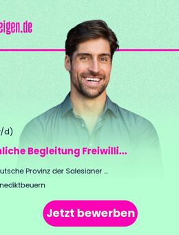 Fachliche Begleitung Freiwilligendienst (m/w/d) - Benediktbeuern