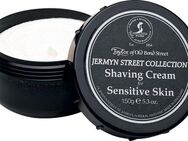 Taylor of Old Bond Street Rasiercreme Shaving Cream Jermyn Street, Sahnig-cremige Rasiercreme für empfindliche Haut mit frischem Duft.