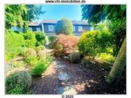 Charmantes Reihen-Mittelhaus mit grosser Terrasse und einem tollen gepflegten Garten, zzg. Garage - Wiesbaden
