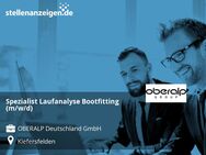 Spezialist Laufanalyse Bootfitting (m/w/d) - Kiefersfelden