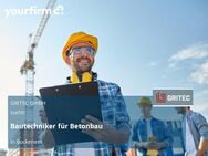 Bautechniker für Betonbau - Bockenem