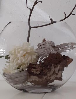 Vase aus Glas 40x40x12cm - Kassel