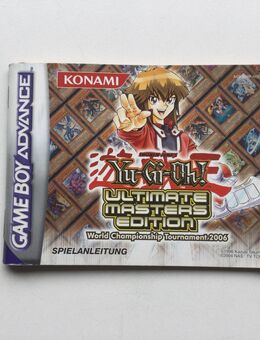 Nintendo Gameboy Advance Spiel Anleitung Yu-Gi-Oh! Ultimate Masters Edition - Fulda