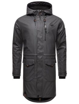 Stone Harbour Regenmantel Verdaan Wasserdichter Regenparka mit Fleece-Innenfutter