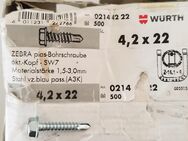 Würth Pias-Bohrschrauben 4,2 x 22mm, 6kt.-Kopf - SW7, 379 Stk. - Lorch (Baden-Württemberg)