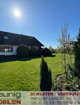 Großzügiges 1-2 Familienhaus mit Loggia, Terrasse, Lager, großem Garten & Garage in Mainnähe - Kahl (Main)