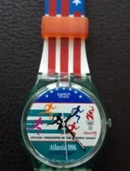 Armbanduhr von Swatch Swiss Atlanta 1996 ungetragen in OVP - Regenstauf