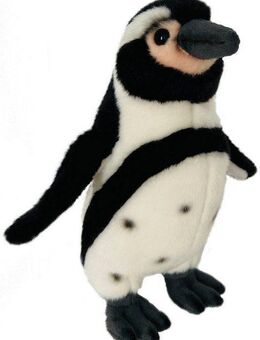 Teddy Hermann® Kuscheltier yaqu pacha, Humboldt-Pinguin, 25 cm, zum Teil aus recyceltem Material