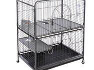 TIAKI Kleintierkäfig Villa - Hauptkäfig: L 79 x B 52 x H 99,5 cm