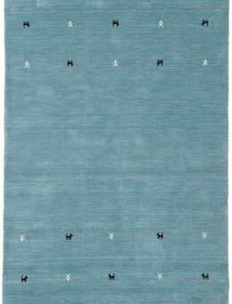 carpetfine Wollteppich Gabbeh Uni, auch als Läufer und Rund erhältlich, rechteckig, Höhe: 15 mm, reine Wolle, handgewebt, Gabbeh Loom Tiermotiv, große Farbauswahl