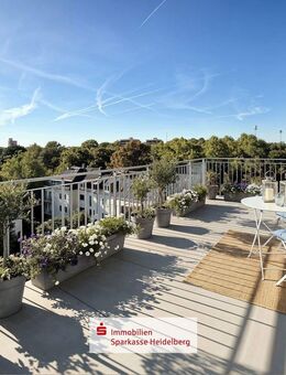 Stilvolle Dachgeschosswohnung im Jugendstil mit sonniger Dachterrasse im Musikerviertel - Ludwigshafen (Rhein)