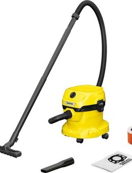 KÄRCHER Nass-Trocken-Sauger WD 2 Plus V-12/4/18/C, 1000 W, mit Beutel, mit Blasfunktion