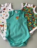Baby Body Bodies Mädchen Jungen Babygirl Babyboy Tiere Bunt Marke: Baby Club C&A, 100% Baumwolle Bio-Baumwolle Gr. 56 in 72459