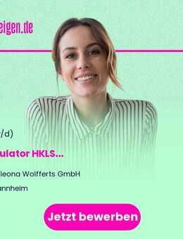 Kalkulator HKLS (w/m/d) - Mannheim