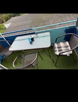 Balkontisch mit 4 Stühlen - Schwetzingen