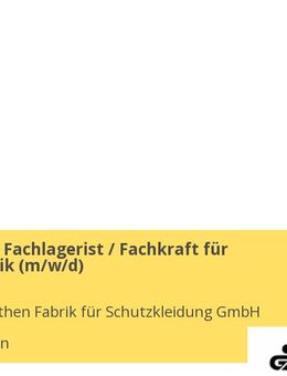 Ausbildung Fachlagerist / Fachkraft für Lagerlogistik (m/w/d) - Gerolstein