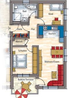 Neubau: 3-Zimmer-Wohnung in Heilsbronn! - Heilsbronn