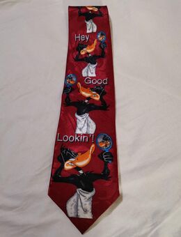 Seidenkrawatte aus Thailand "Kartoon" * Hand made * NEU - Neufahrn (Freising)