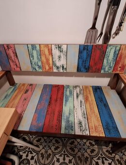 Schöne Massivholzbank abzugeben - Aßlar