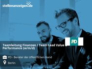 Teamleitung Finanzen / Team Lead Value & Performance (w/m/d) - Berlin