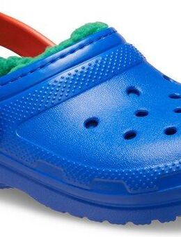 Crocs Classic Lined Clog K Hausschuh, Winterschuh, Pantoffel, Hausschuh mit schwenkbarem Fersenriemen