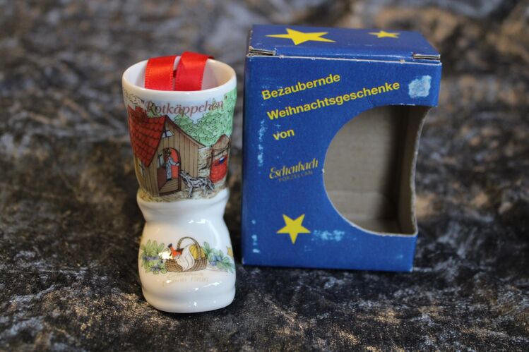 Weihnachtsbaumanhänger / Eschenbach / Rotkäppchen / 1996 / Edition / Deko / OVP - Zeuthen